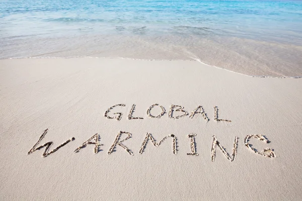 Global warming words — Stock Photo, Image