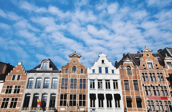 ベルギーでの伝統的な建築様式 — ストック写真