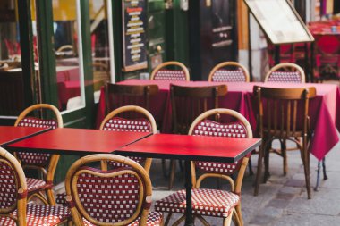 Paris'te Sokak bistro