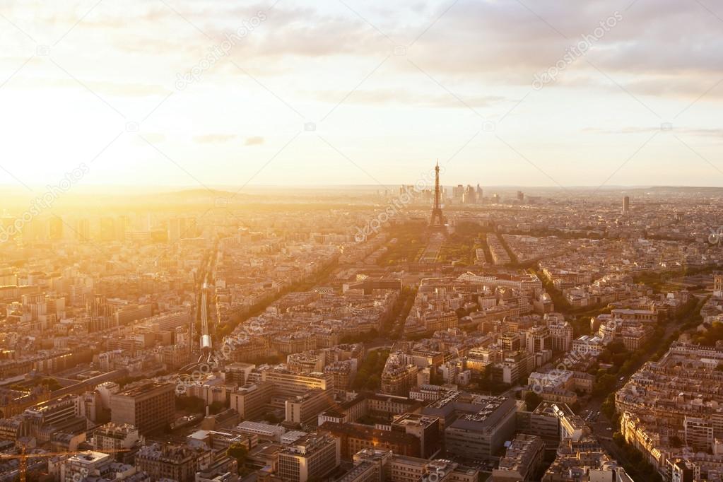Paris with Eiffel tower