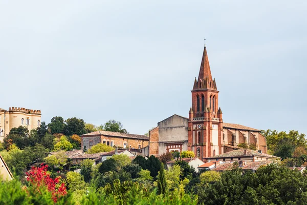 Castelnau d'Estretefonds Kilisesi — Stok fotoğraf