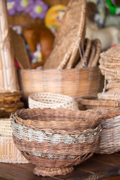 Braziliaanse rieten handwerk — Stockfoto