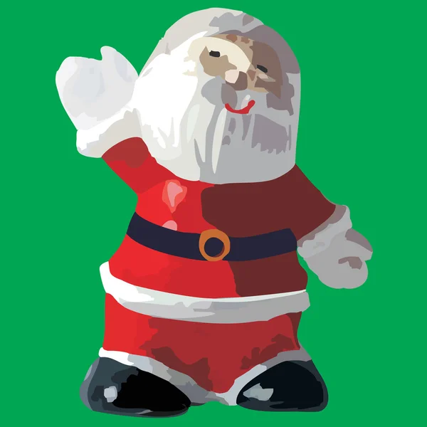 Santa this big — Stock Vector