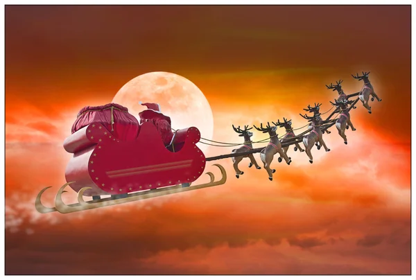 Santa Claus letní večer — Stock fotografie