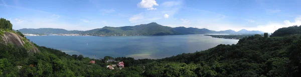 Morro da Lagoa vista de alto ângulo — Fotografia de Stock