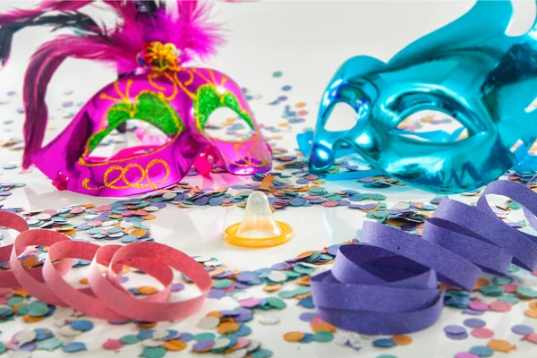 Karneval Liebe Schutz — Stockfoto