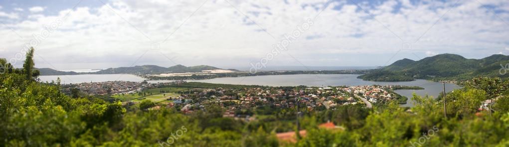 Florianopolis from high angle view