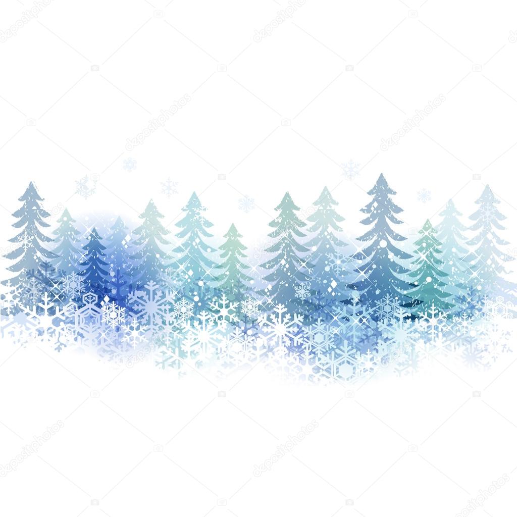  snow scenery background