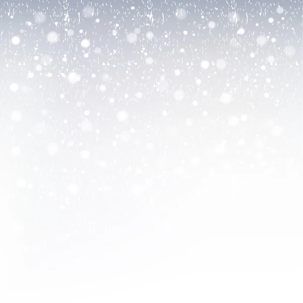 Simply snowing background — Stock Vector