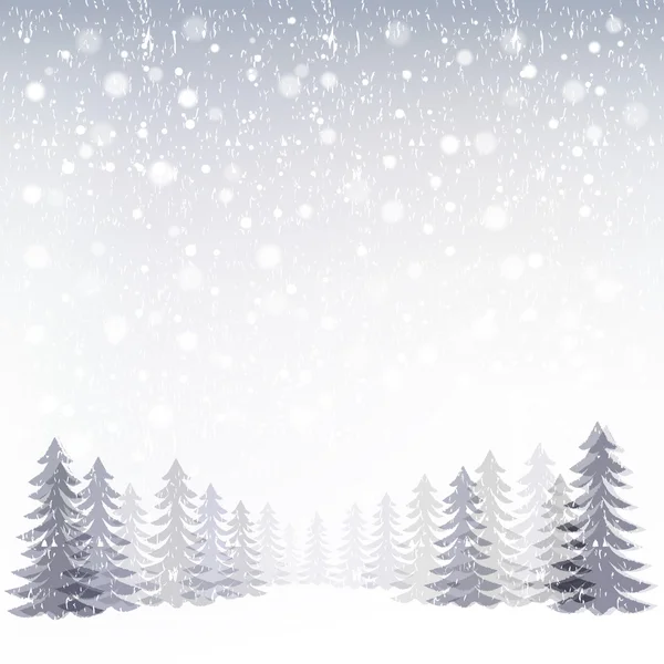 Winter background — Stock Vector