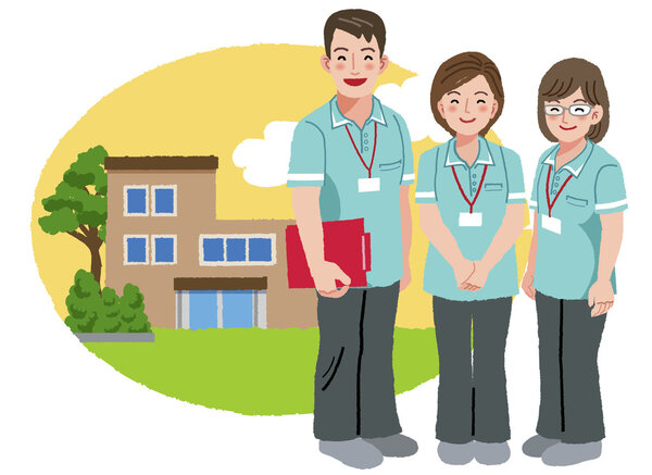 Дружелюбные уход с домом престарелых
