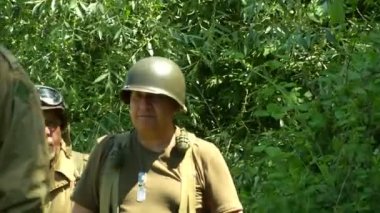 ABD hava daki piyade birlikleriSainte Marie-du-Mont'ta buluşuyor