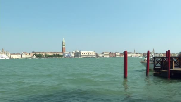 San Marco lagune — Stockvideo