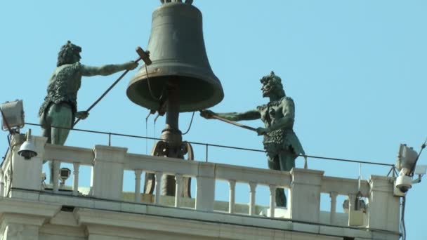 Torre Orologio en Venecia — Vídeos de Stock