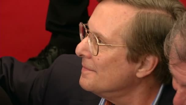 William Friedkin press conference — Stock video