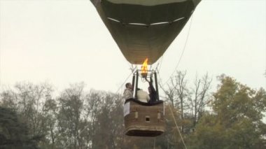 Balon Festivali sırasında sıcak hava balonları