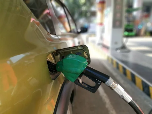 Pompa Del Carburante Auto — Foto Stock