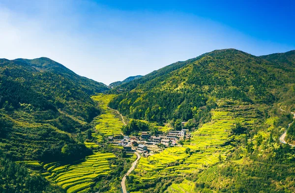 Chinesisches Terrassengebirge — Stockfoto