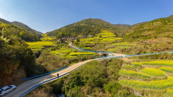Chinesisches Terrassengebirge — Stockfoto