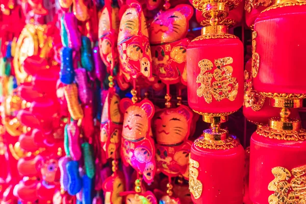 Close Shot Van Feestelijke Chinese Decoraties — Stockfoto