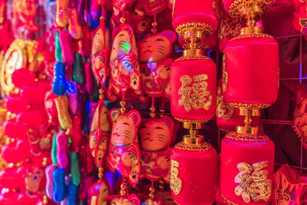 Close Shot Van Feestelijke Chinese Decoraties — Stockfoto