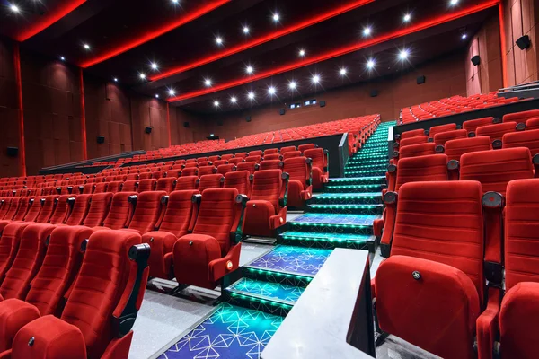 Der leere Stuhl im Kino — Stockfoto