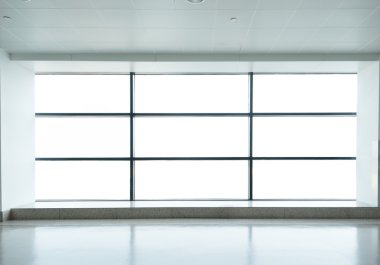 İç mimari, modern Şangay Havalimanı.