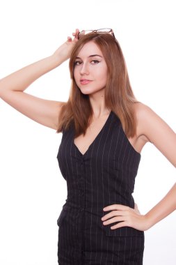 iş kadını gözlük