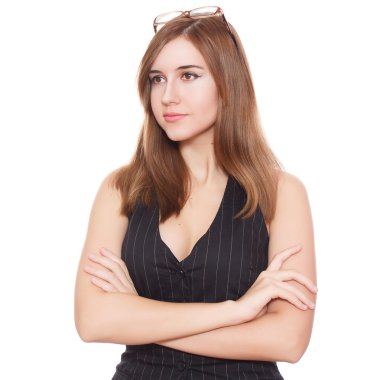 iş kadını gözlük