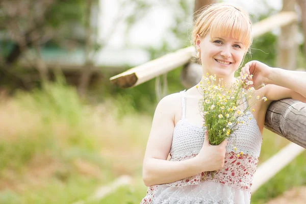 Portrait of young woman — Stock Photo, Image