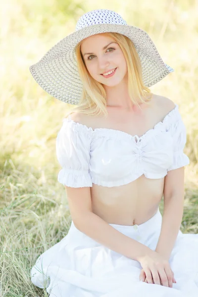 Buiten zomer kleurrijke portret — Stockfoto