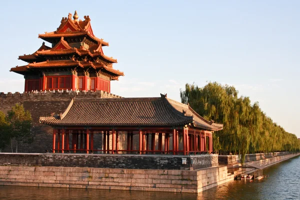 Openlucht museum - "verboden stad" in Peking. China. — Stockfoto