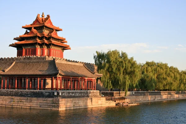 Openlucht museum - "verboden stad" in Peking. China. — Stockfoto