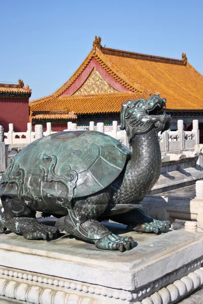 Openlucht museum - "verboden stad" in Peking. China. — Stockfoto