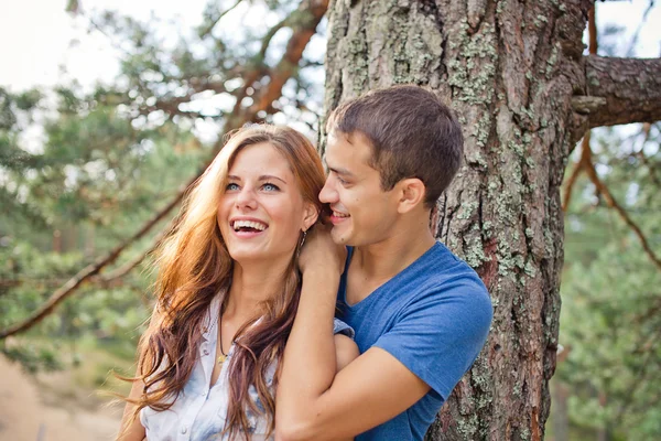 Young couple of lovers having dating — Stock Photo, Image