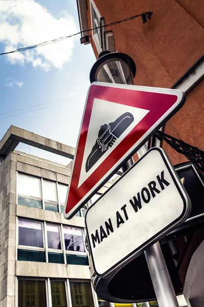 Hombre en el trabajo — Foto de Stock