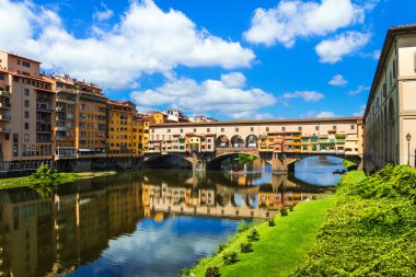 Florence, Ponte Vecchio (Tuscany, İtalya)