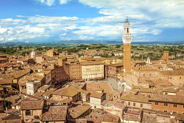 Siena, Toscana, Italia – stockfoto