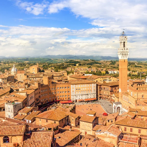 Siena, Toscana, Italien — Stockfoto