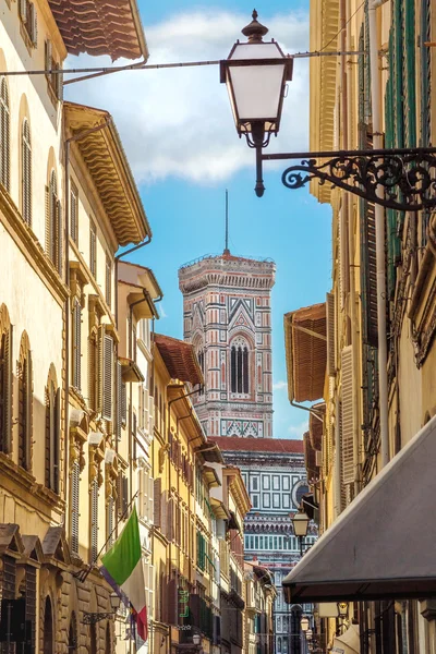 Gatan i Florens, Toscana, Italien — Stockfoto