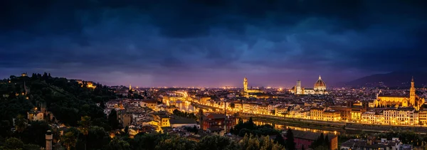 Panorama Florencie — Stock fotografie