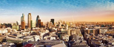City of London panorama clipart