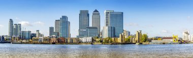 Canary Wharf panorama, Londra
