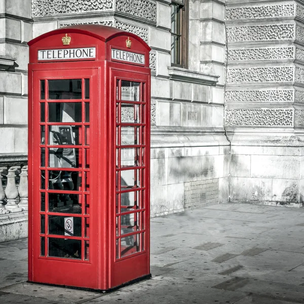 Telefonkiosk i london Stockbild