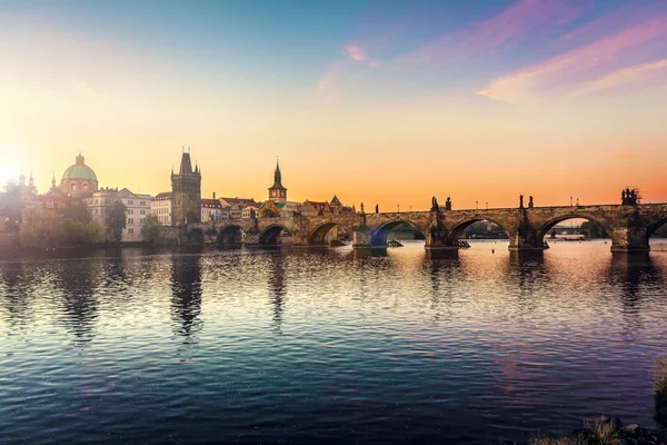 Prague, Charles Bridge — Stock Photo, Image