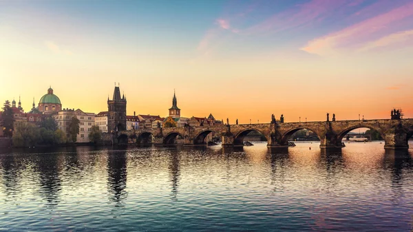 Praha, Karlův most — Stock fotografie