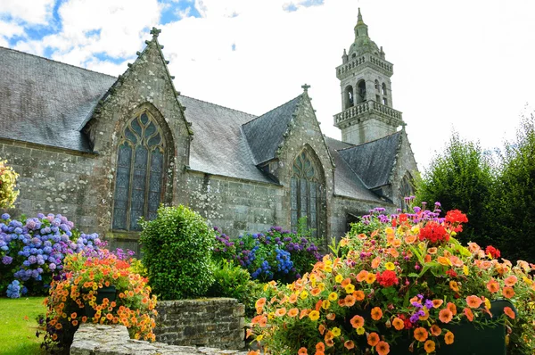 Plonevez-du-Faou kilisede Saint-Pierre — Stok fotoğraf