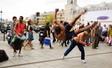 Capoeira önce kamu performans erkekler