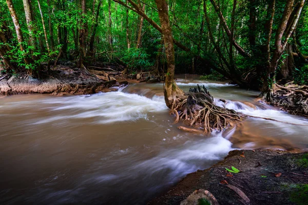 Thi Waterfall Largest Waterfall Thailand — Stock Photo, Image