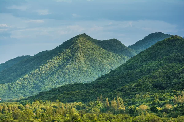 Tropical Mountain Range, This place is in the Kaeng Krachan national park, Thailand — стоковое фото